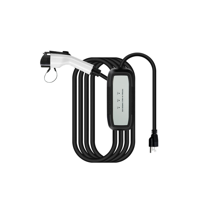 AC TYPE1 16A 3.3KW Indicator Light Portable Ev Charger