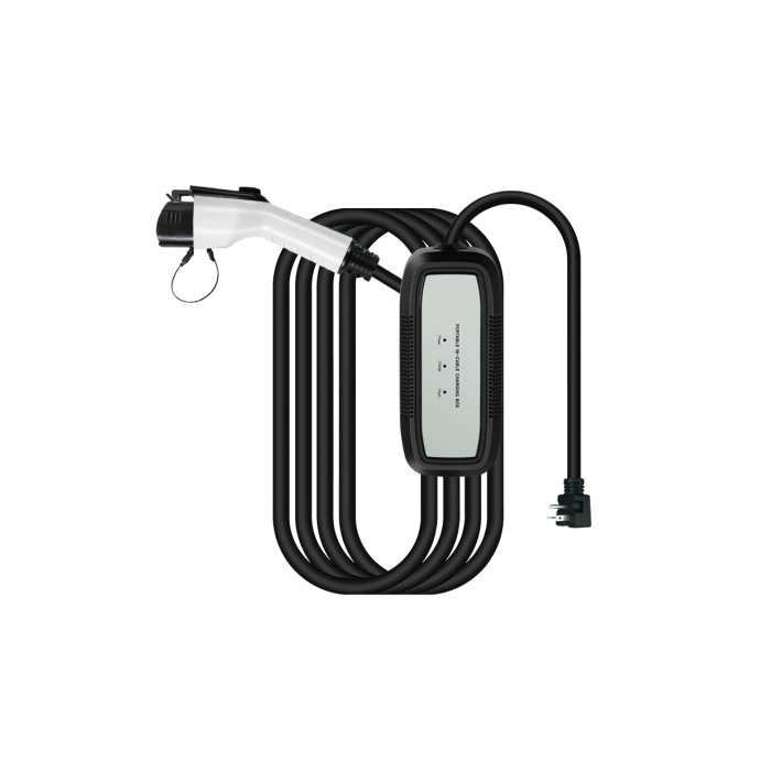 AC TYPE1 16A 3.3KW Indicator Light Portable Ev Charger