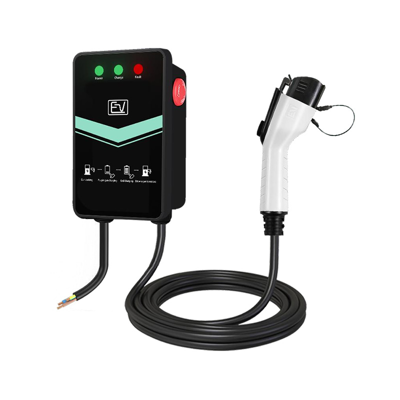 AC TYPE1 32A 7KW Plug&Play Indicator Light Ev Charger