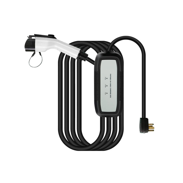 AC TYPE1 32A 7KW Indicator Light Portable Ev Charger